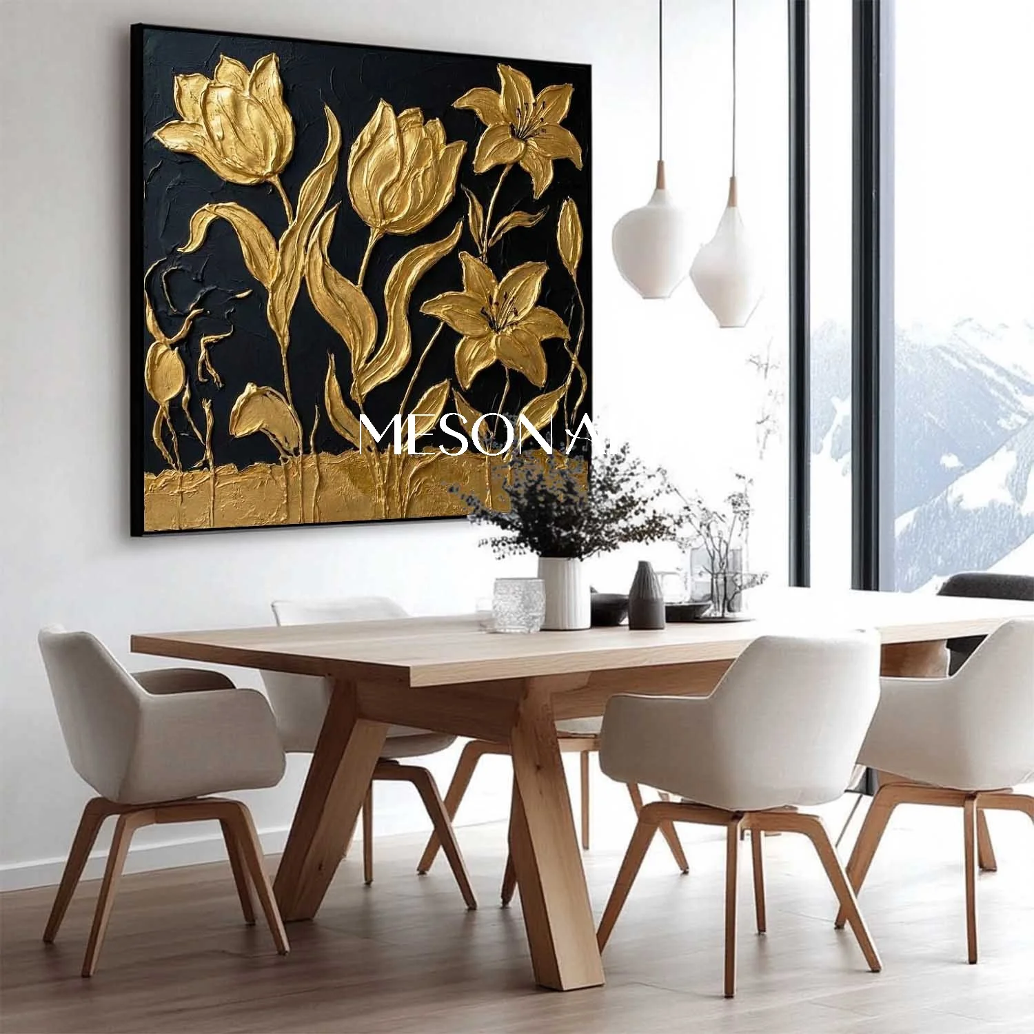 Plaster Art Texure Painting #SG589 - Image 7