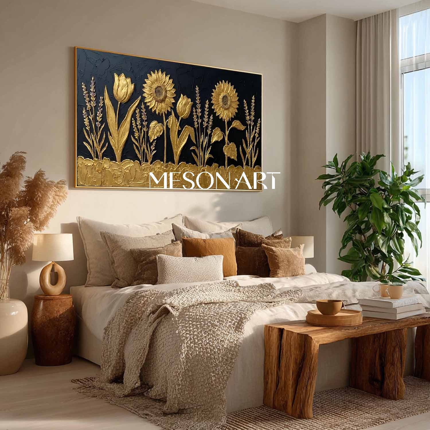 Plaster Art Texure Painting #SG591 - Image 5