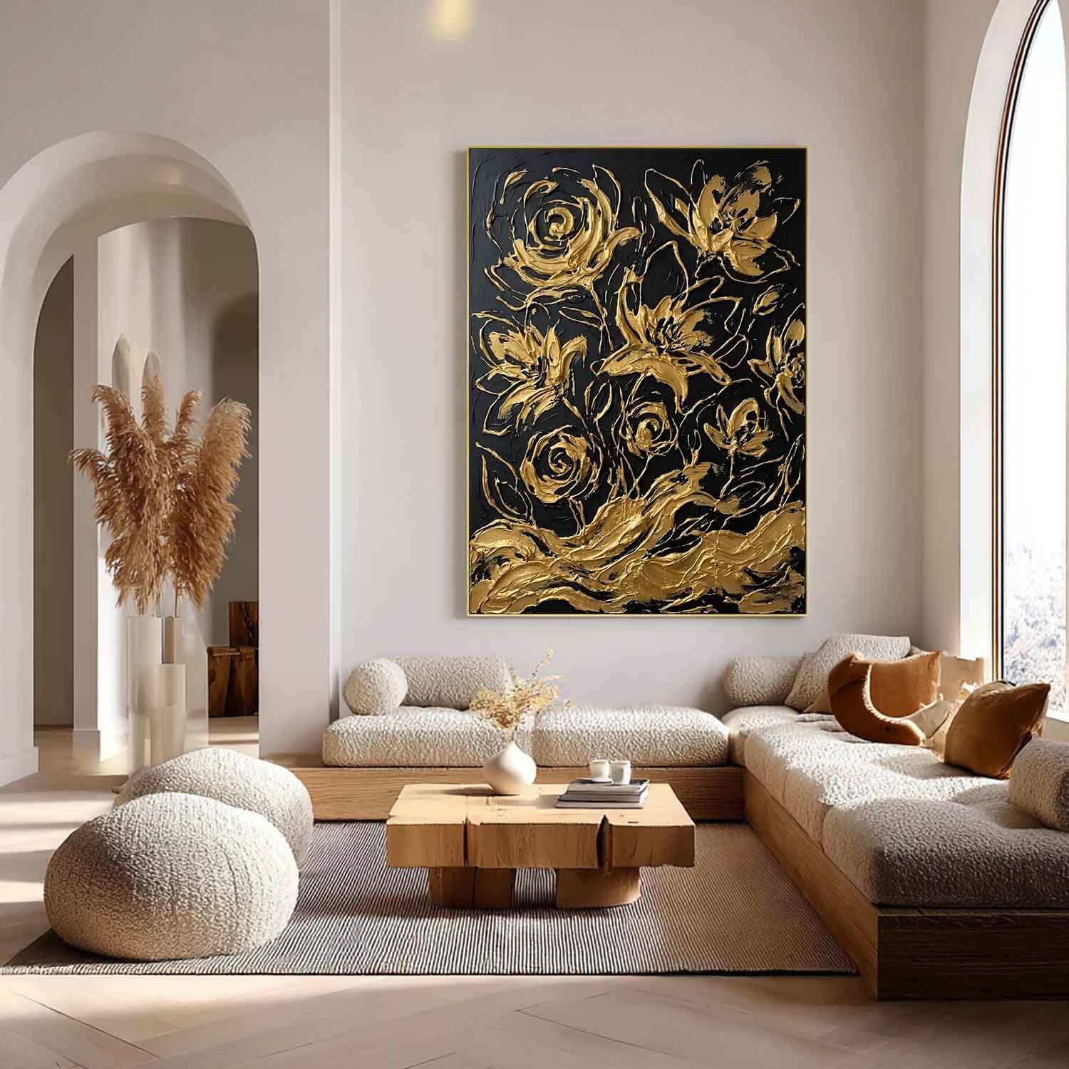 Plaster Art Texure Painting #SG599 - Image 4