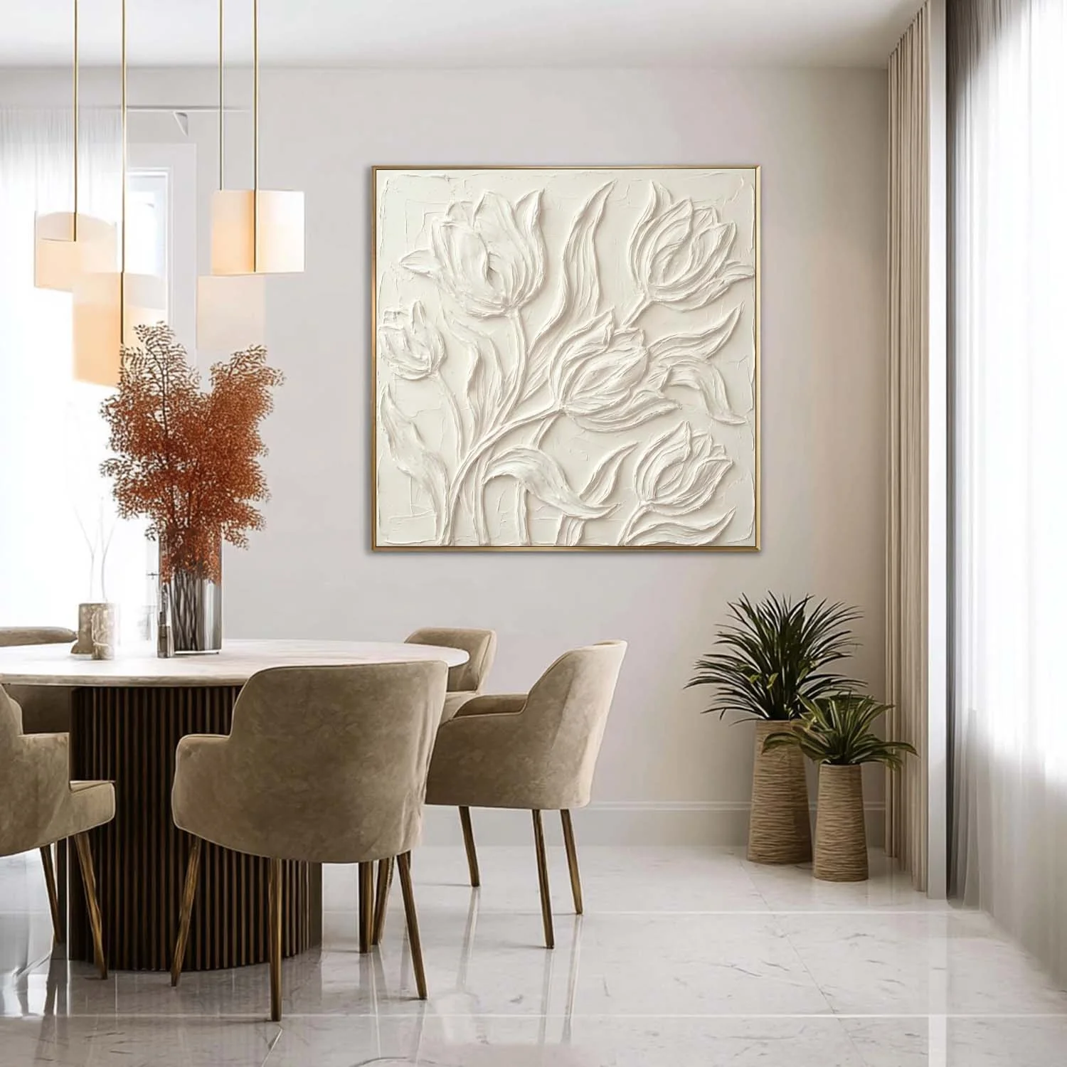 Plaster Art Texure Painting #SG603 - Image 5