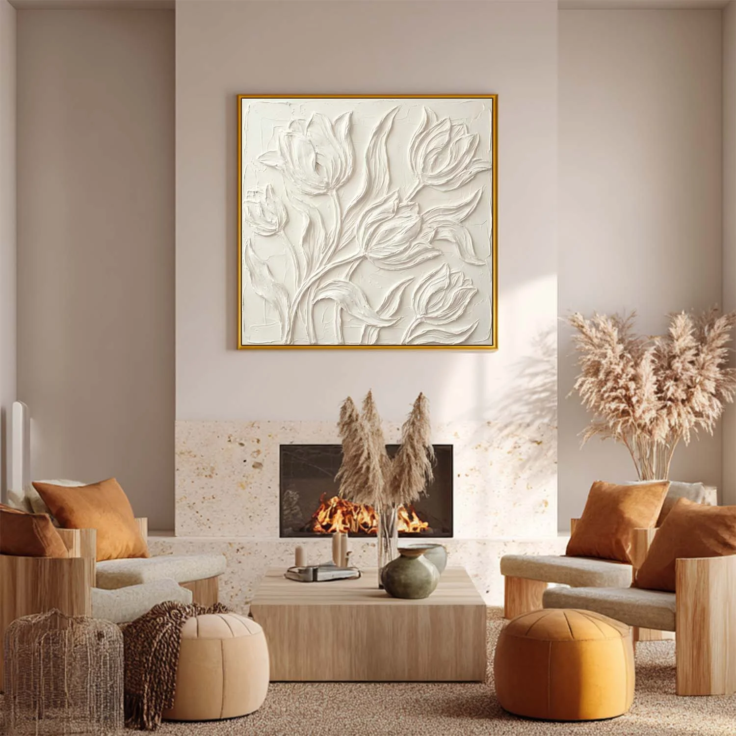 Plaster Art Texure Painting #SG603 - Image 6