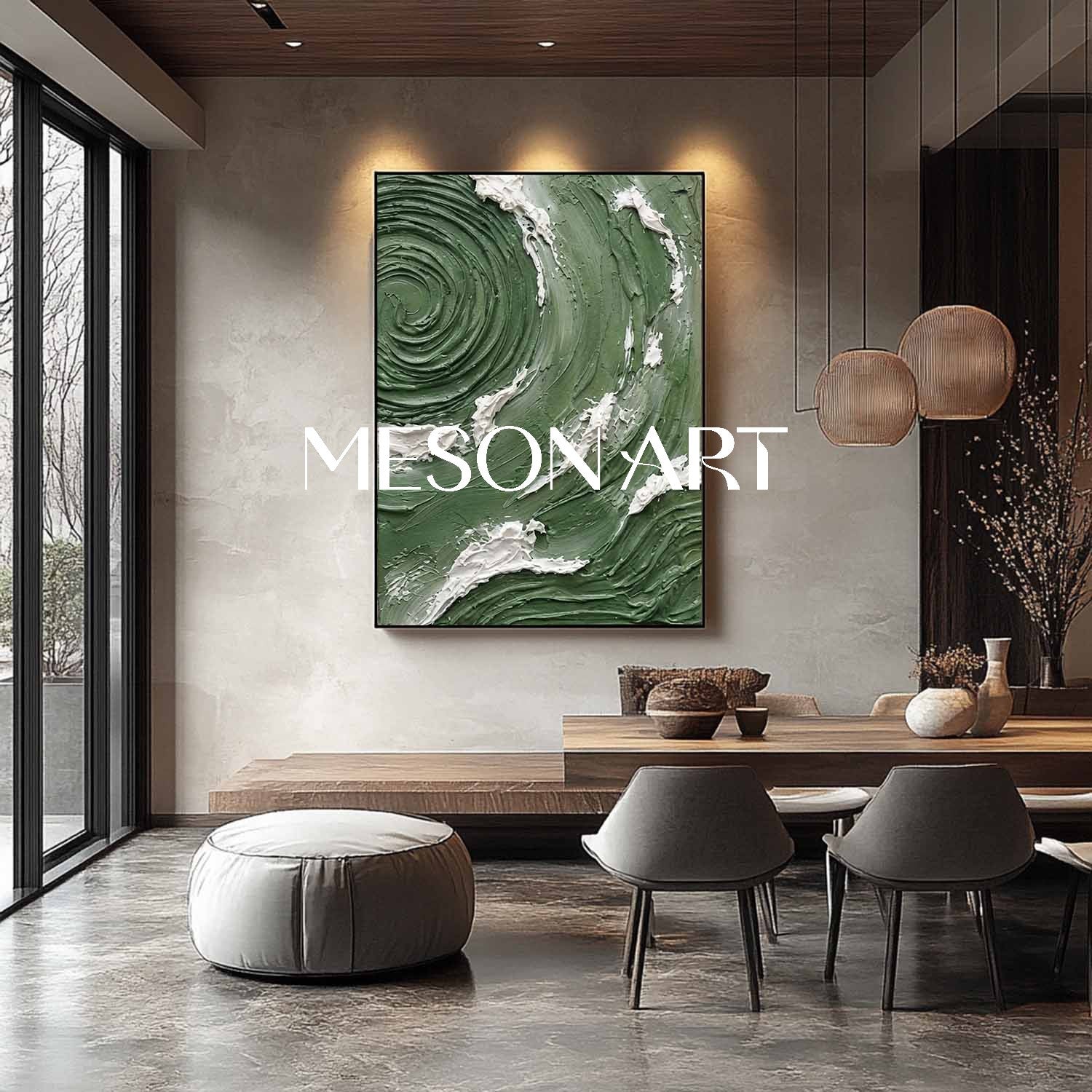 Plaster Art Texure Painting #SG612 - Image 2