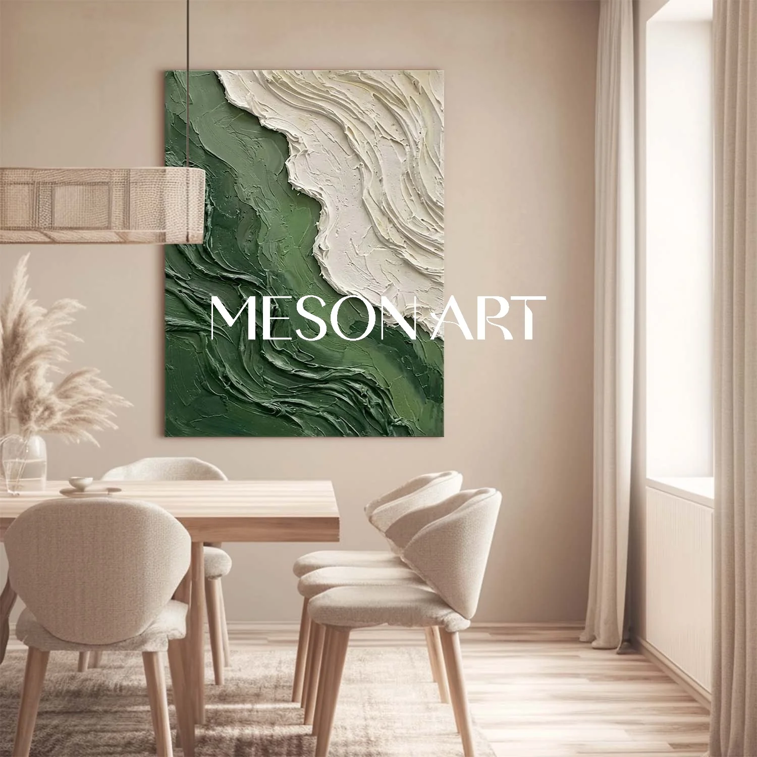 Plaster Art Texure Painting #SG621 - Image 6