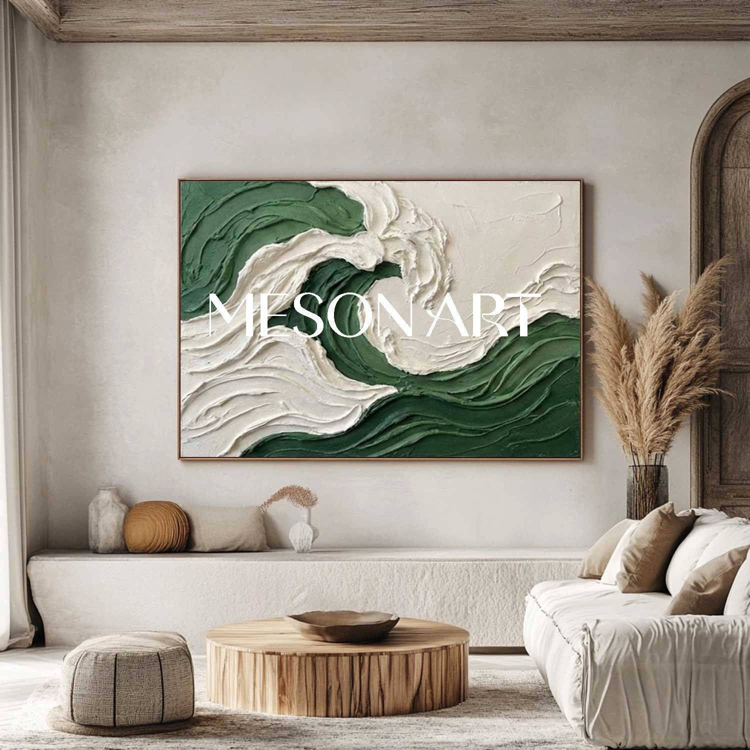 Plaster Art Texure Painting #SG623 - Image 3