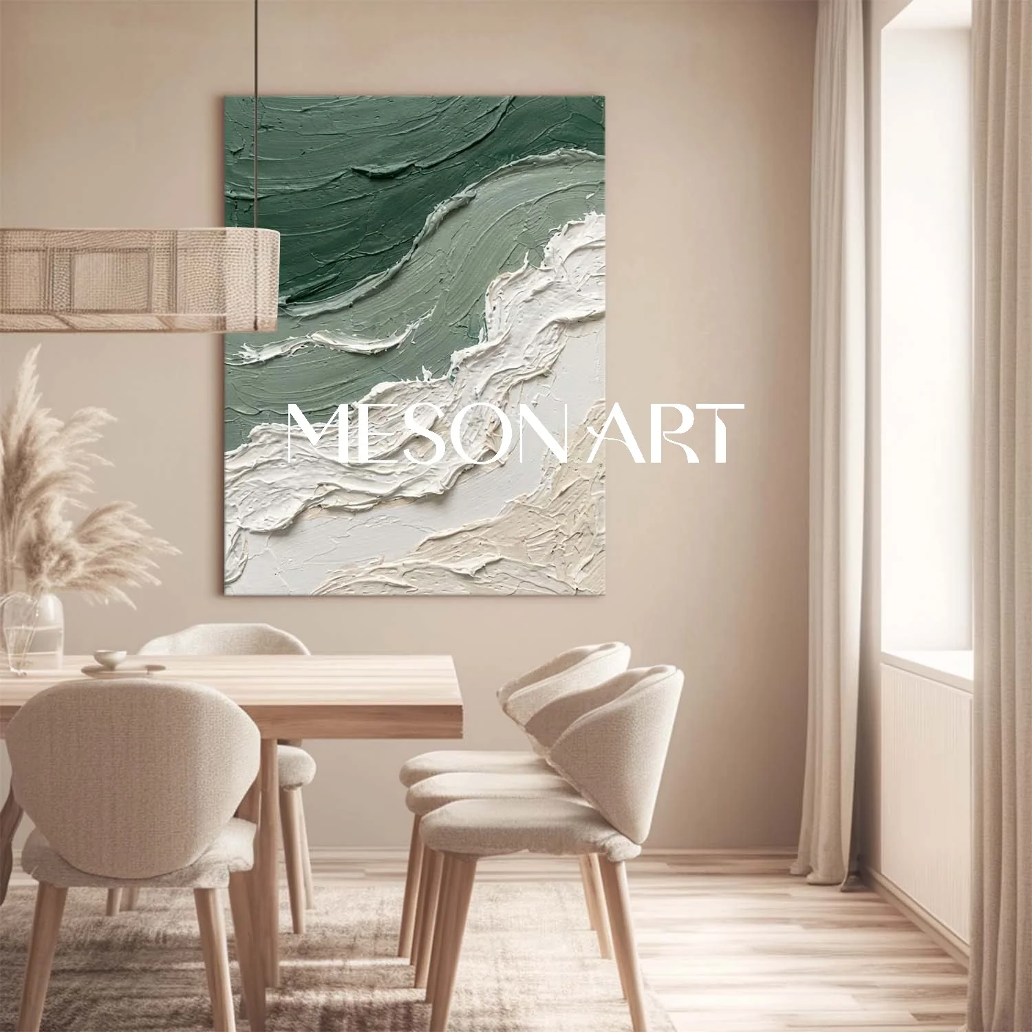 Plaster Art Texure Painting #SG629 - Image 6
