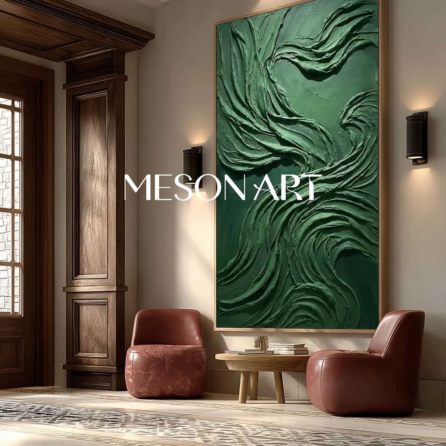 Plaster Art Texure Painting #SG630 - Image 3