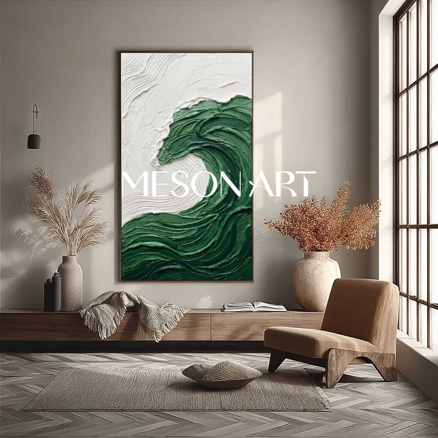 Plaster Art Texure Painting #SG638 - Image 5