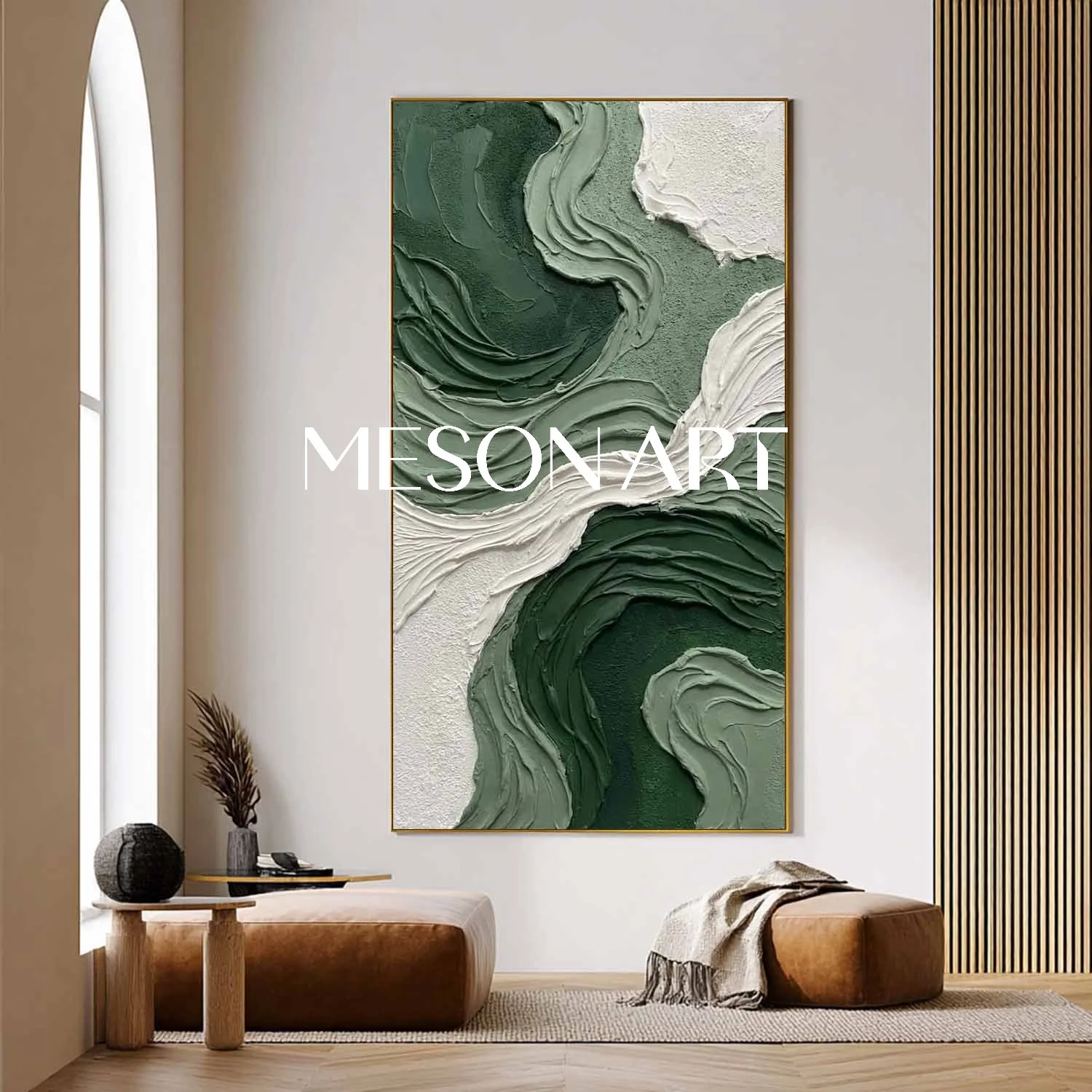 Plaster Art Texure Painting #SG639 - Image 3