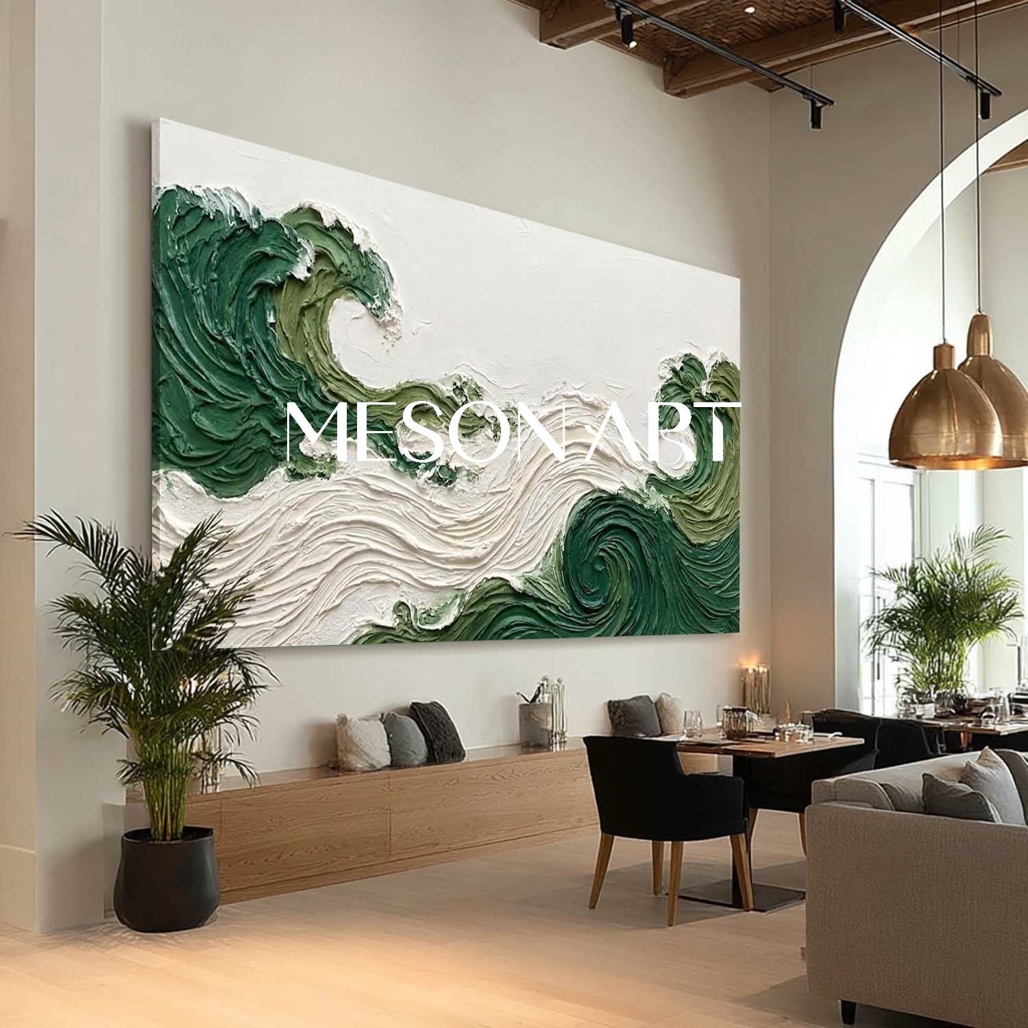 Plaster Art Texure Painting #SG642 - Image 5