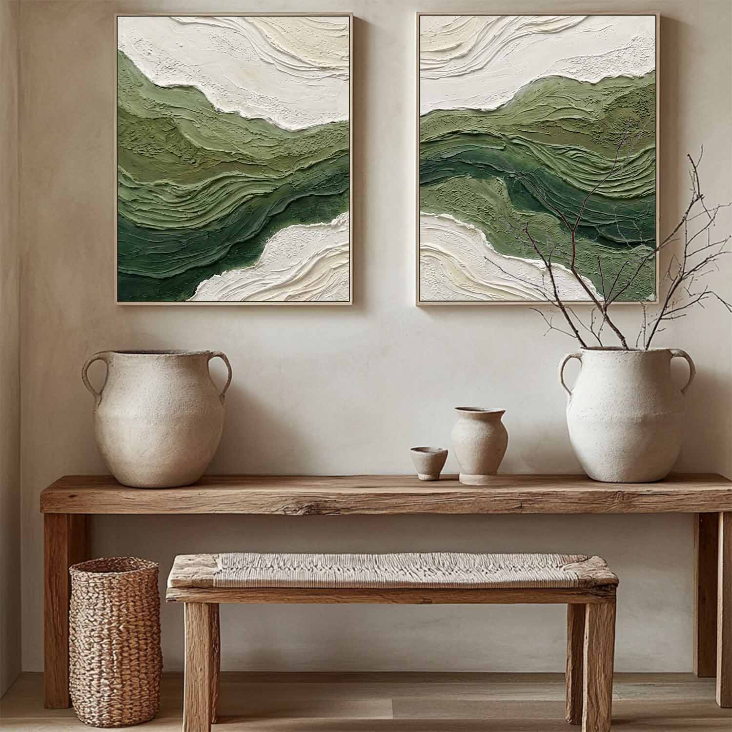 Plaster Art Texure Painting #SG646 - Image 4