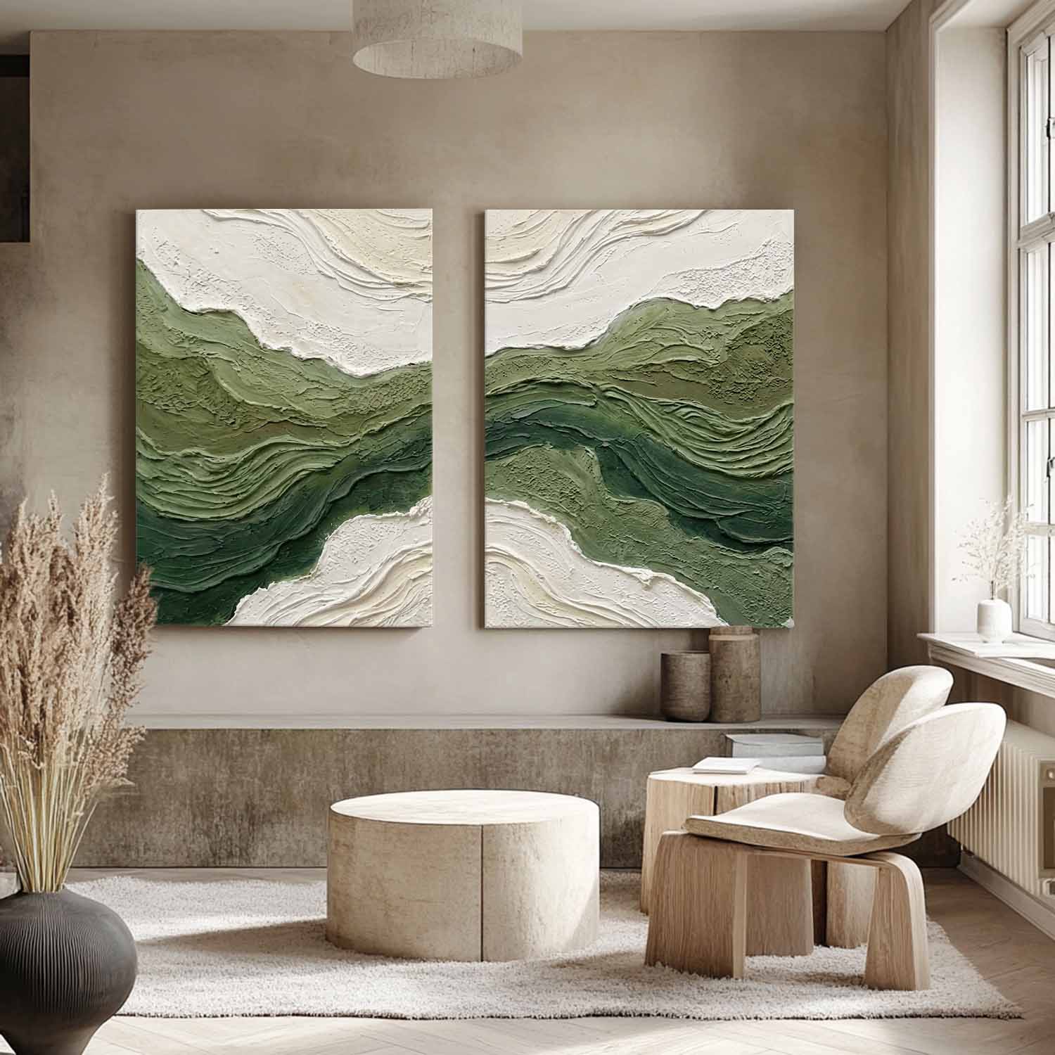 Plaster Art Texure Painting #SG646 - Image 6