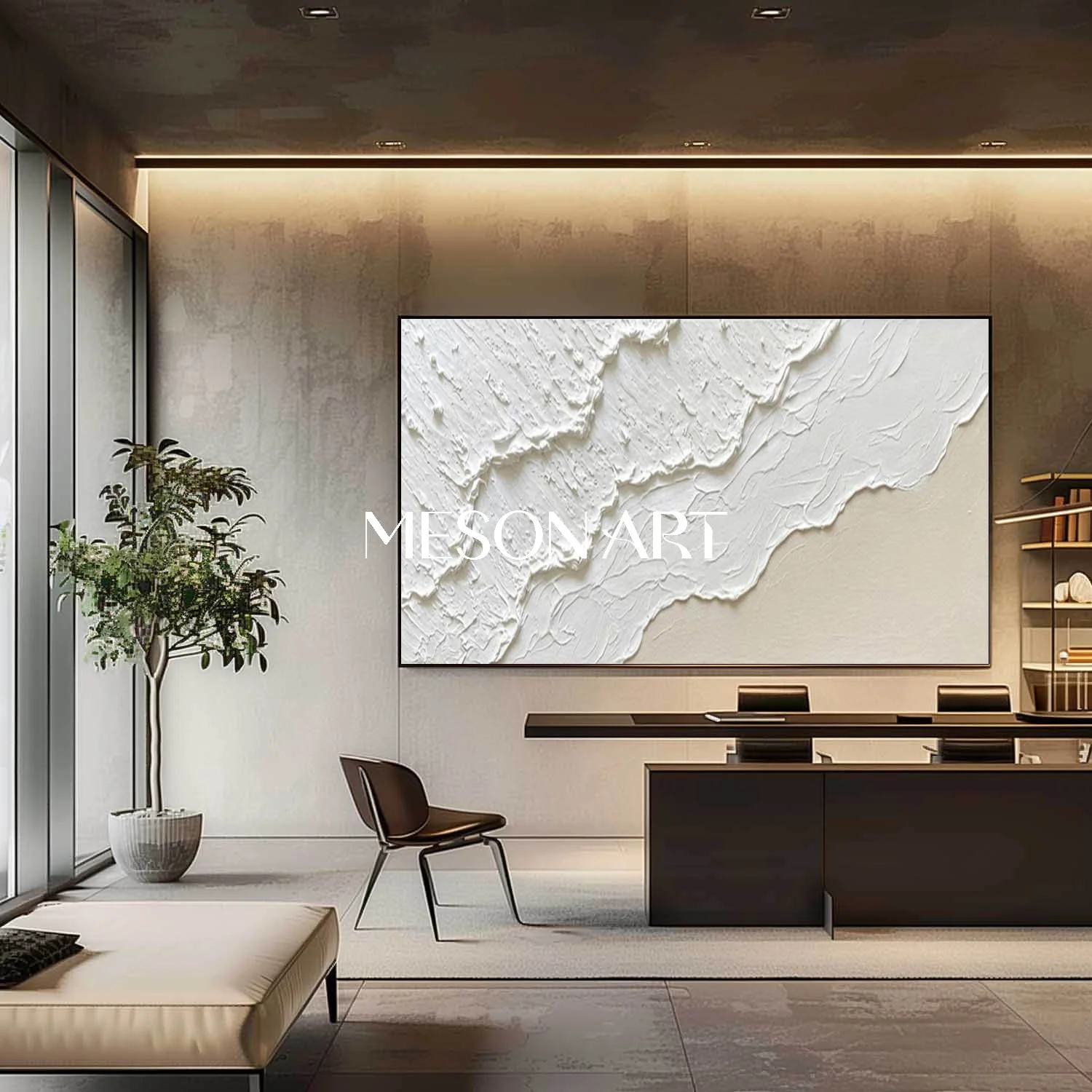 Plaster Art Texure Painting #SG647 - Image 3