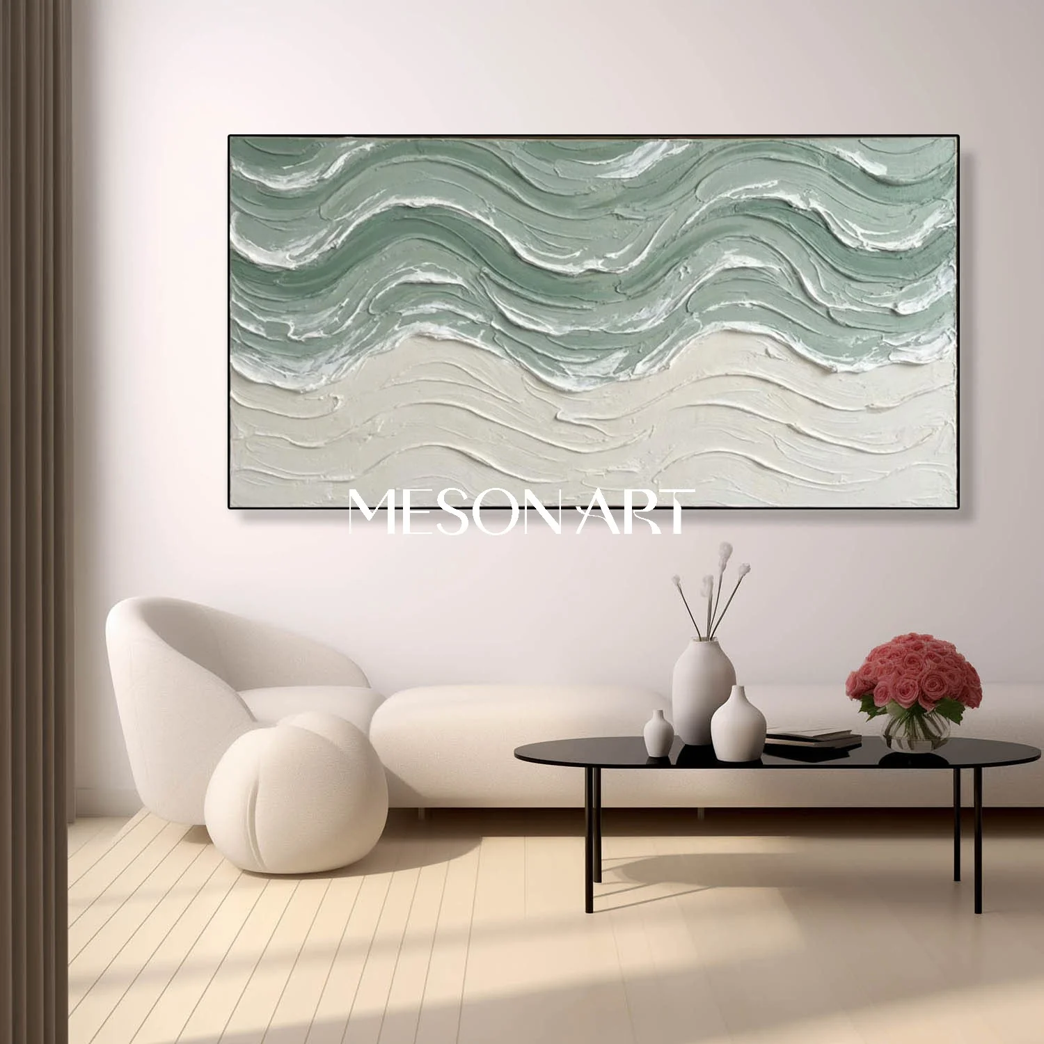 Plaster Art Texure Painting #SG652 - Image 2