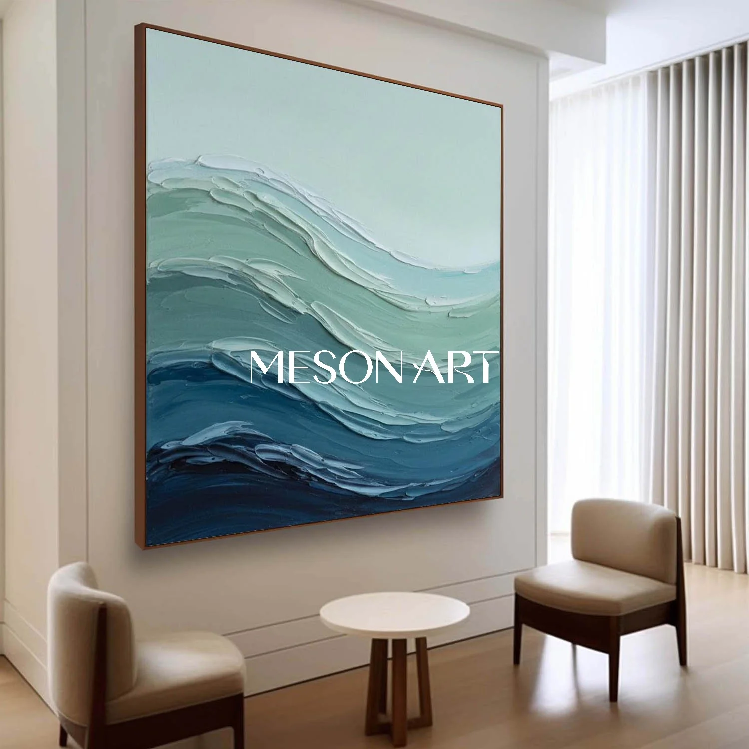 Plaster Art Texure Painting #SG655 - Image 2