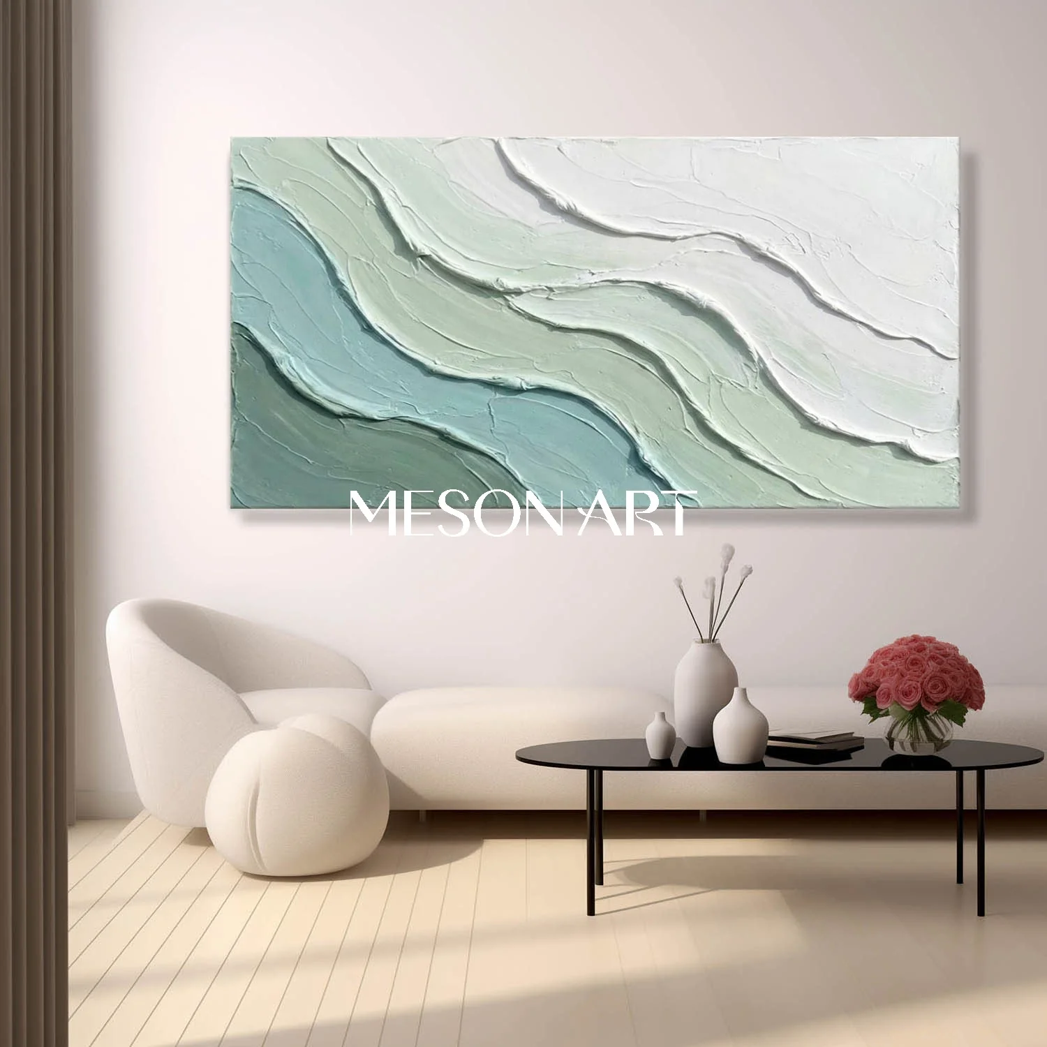 Plaster Art Texure Painting #SG657 - Image 2