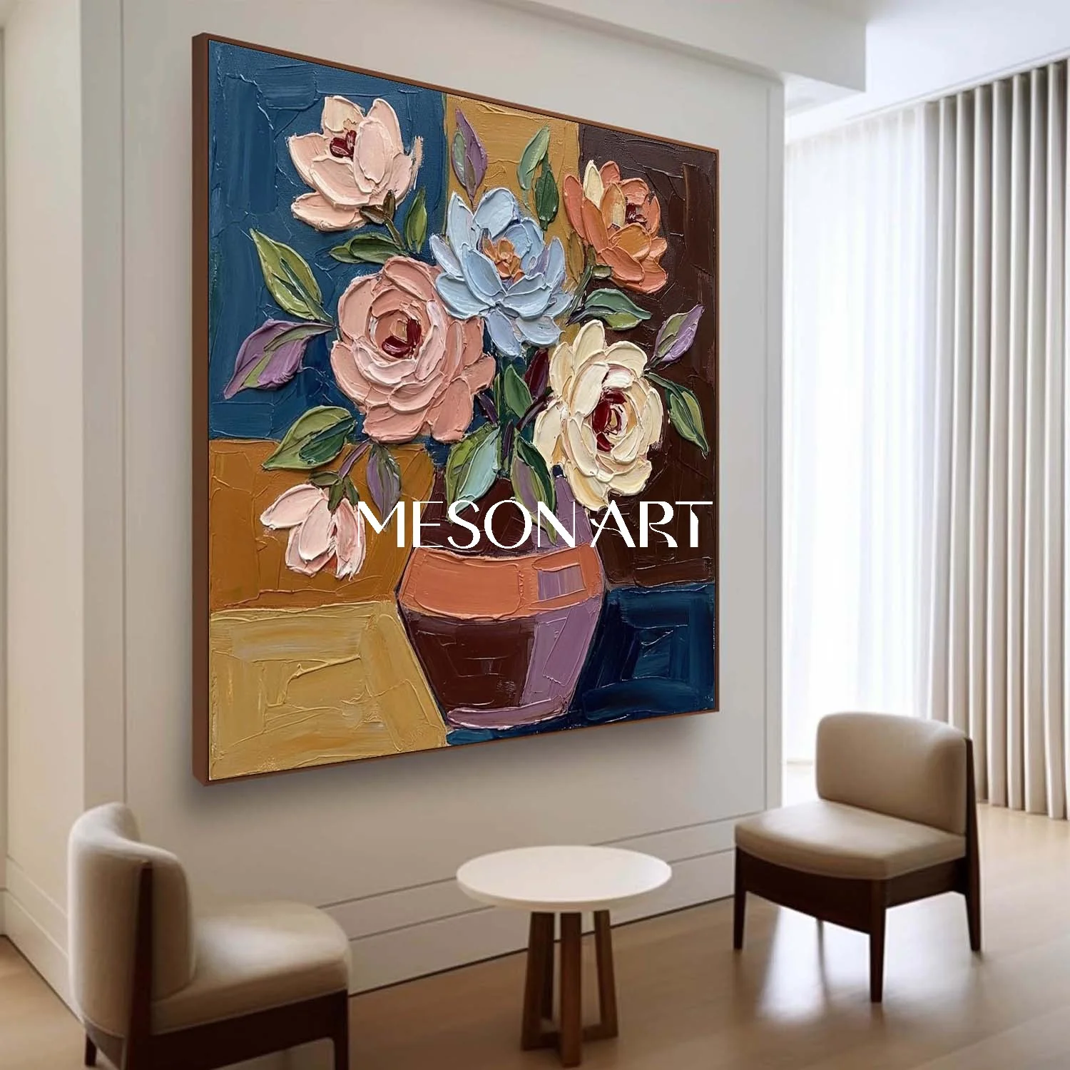 Plaster Art Texure Painting #SG661 - Image 2