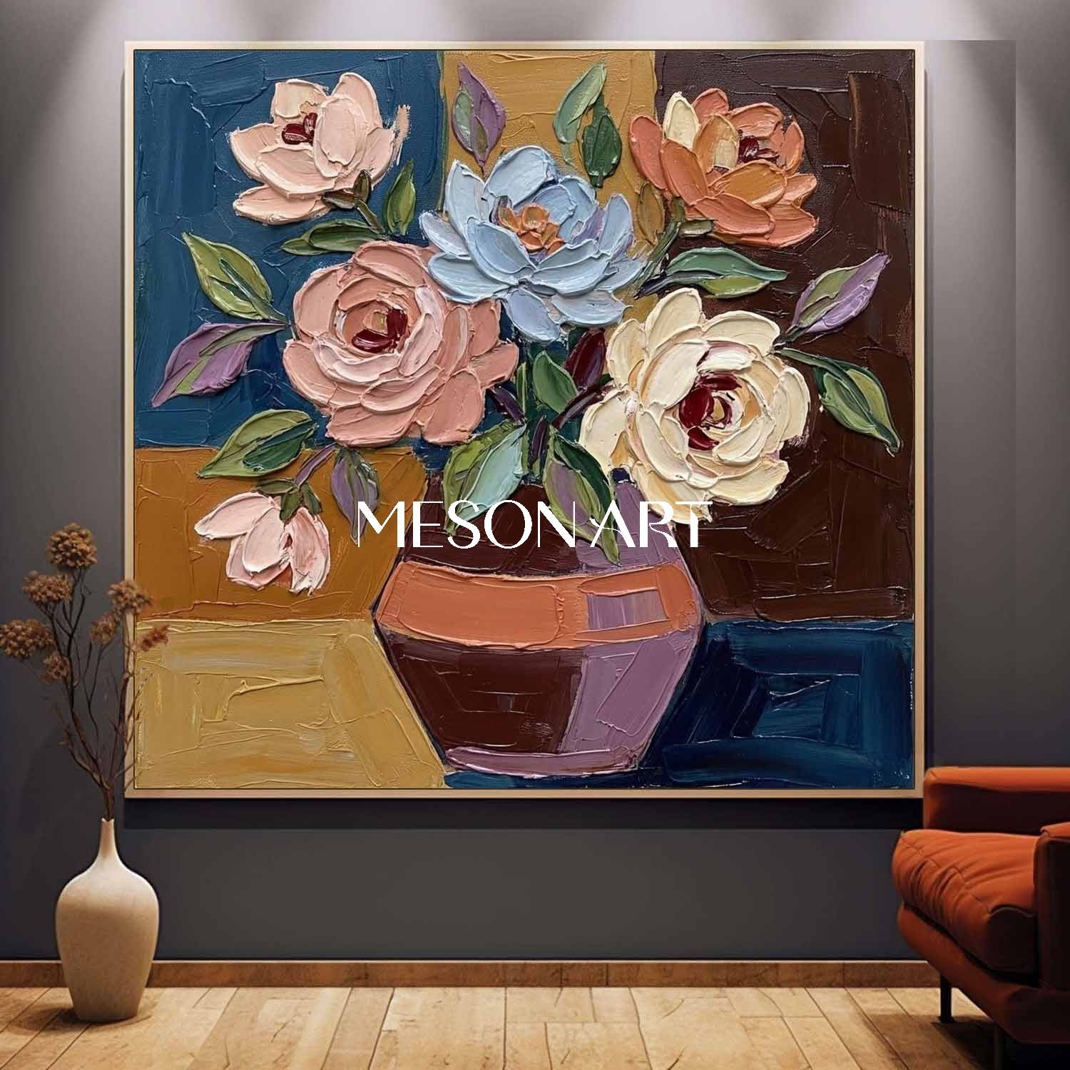 Plaster Art Texure Painting #SG661 - Image 6