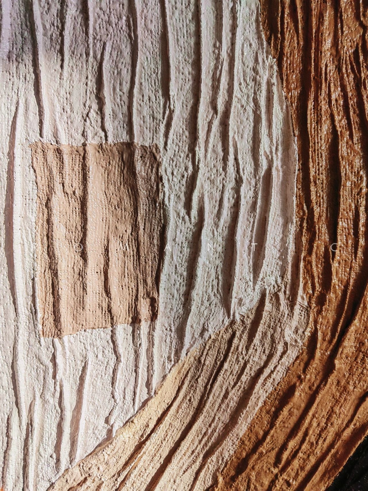 Plaster Art Texture Painting #TX004 - Image 7