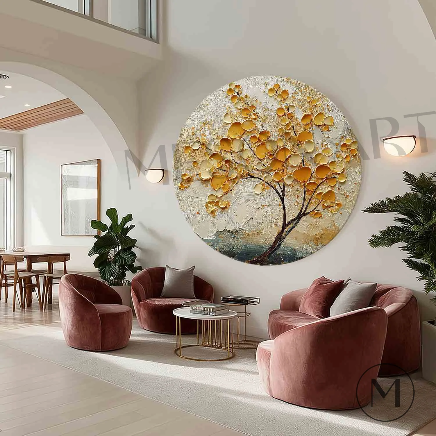 Round Wall Art #RWA006 - Image 7