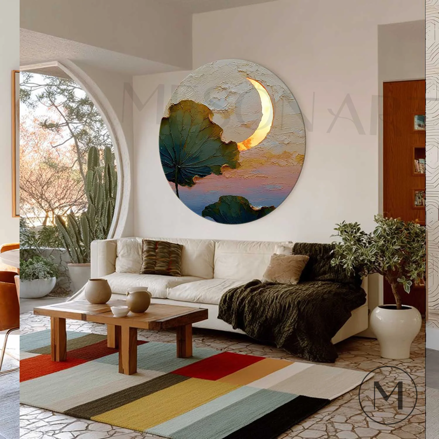 Round Wall Art #RWA010 - Image 6