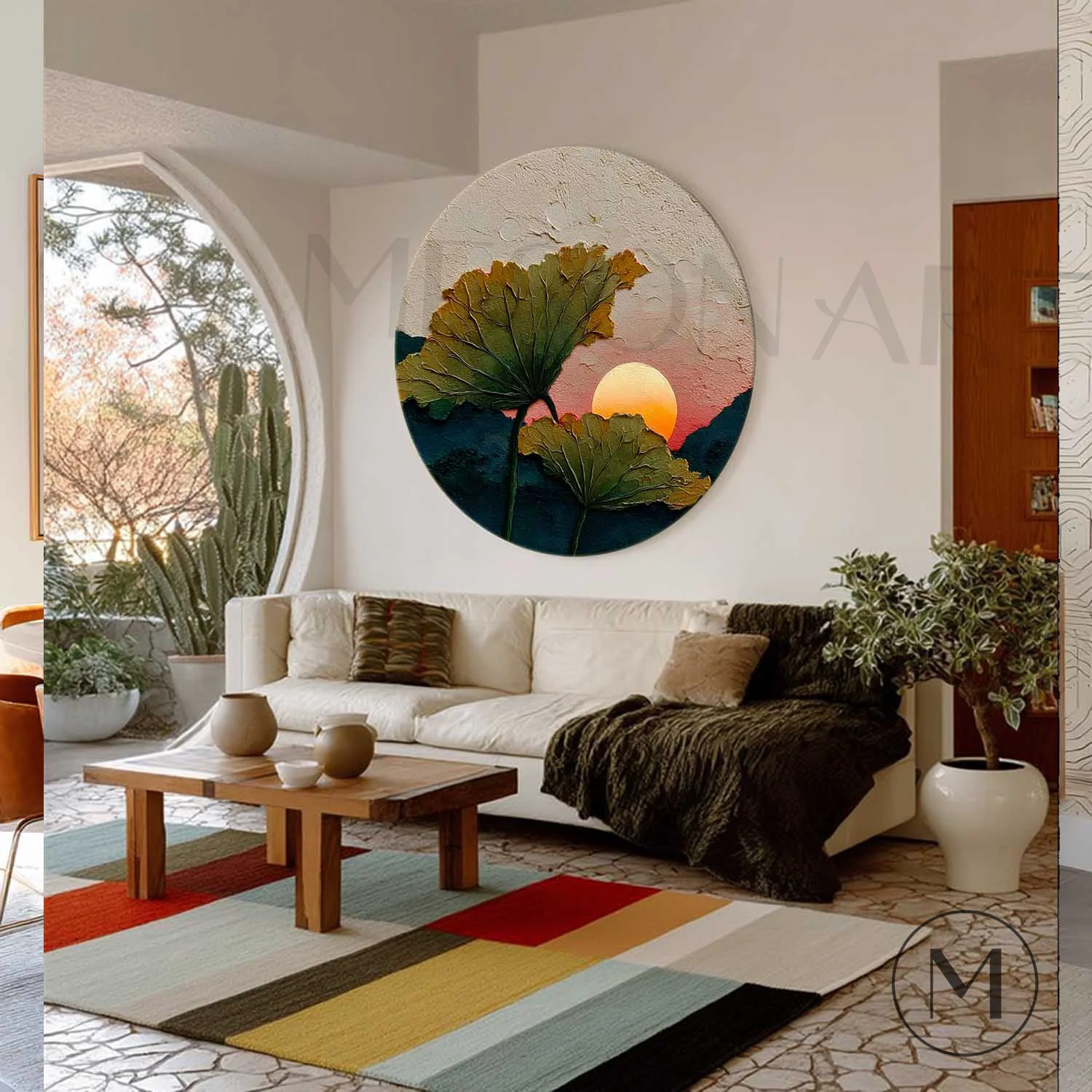 Round Wall Art #RWA011 - Image 4