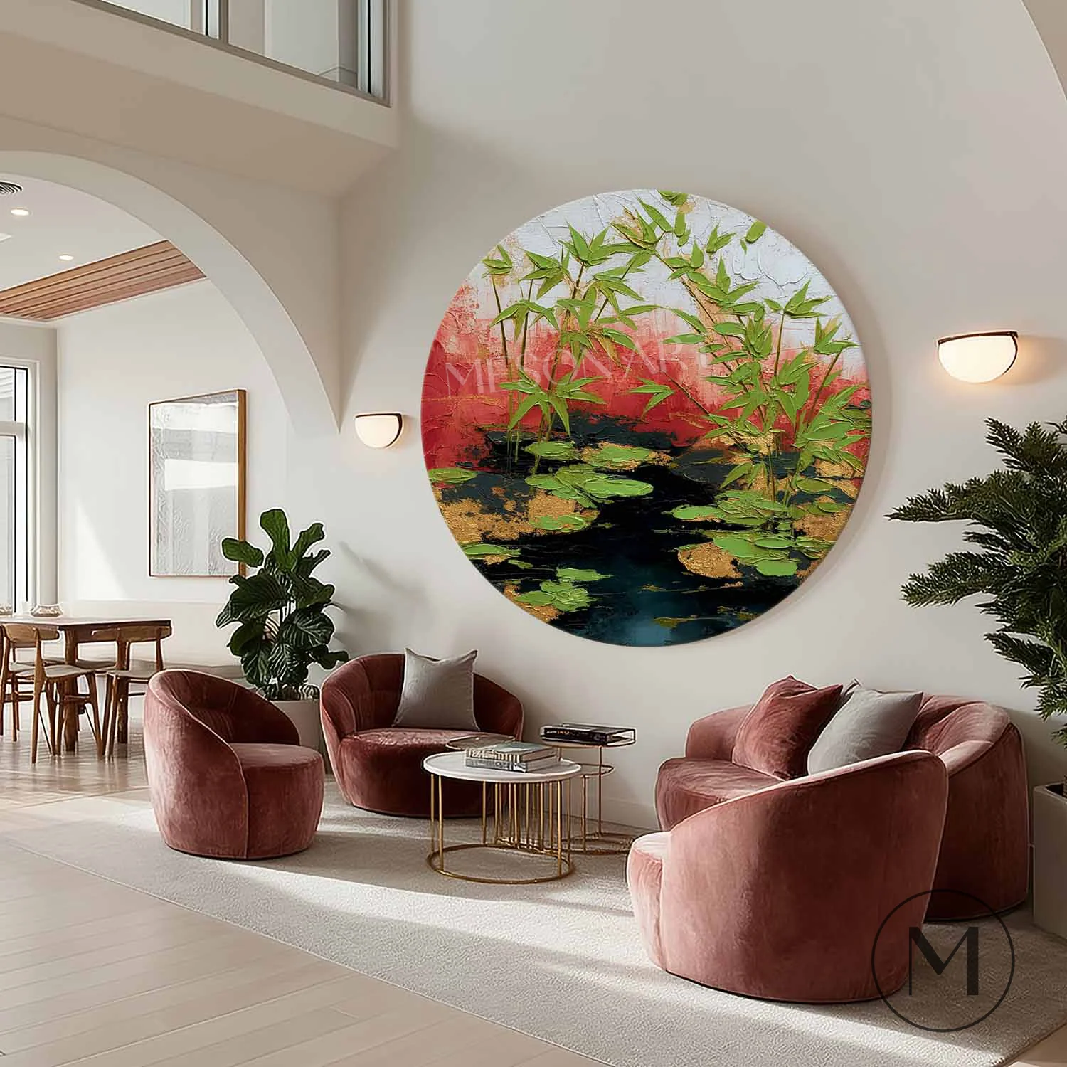 Round Wall Art #RWA015 - Image 4