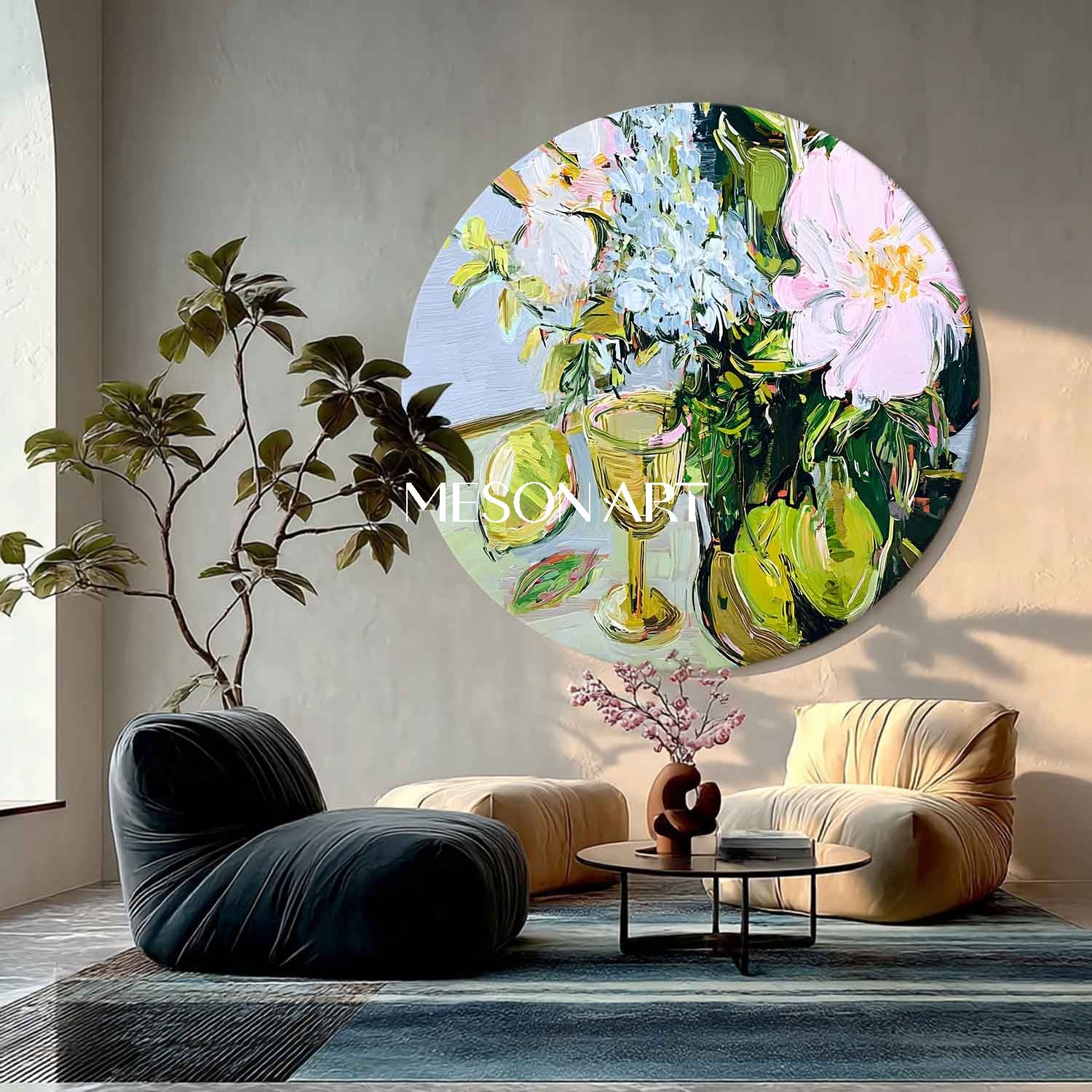 Round Wall Art #RWA034 - Image 6