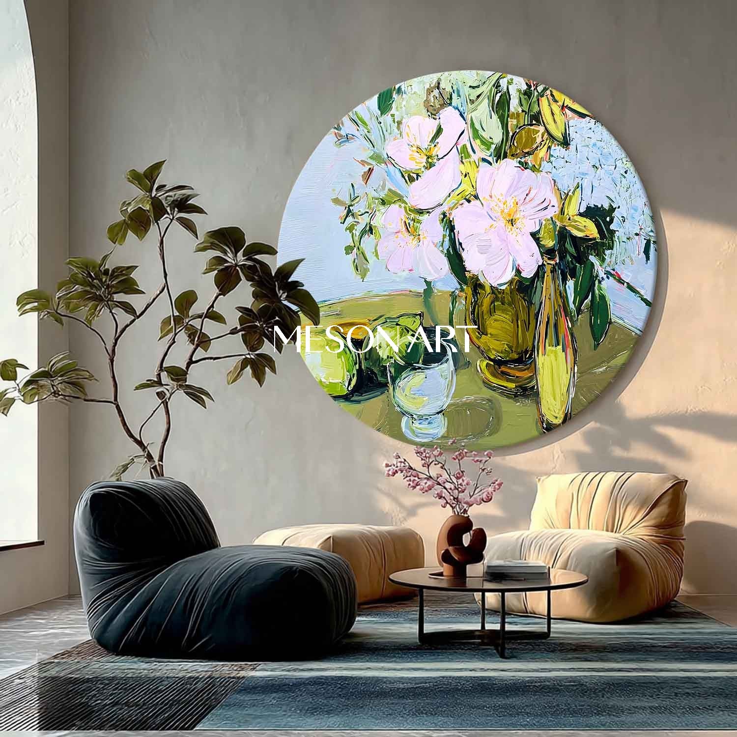 Round Wall Art #RWA035 - Image 6