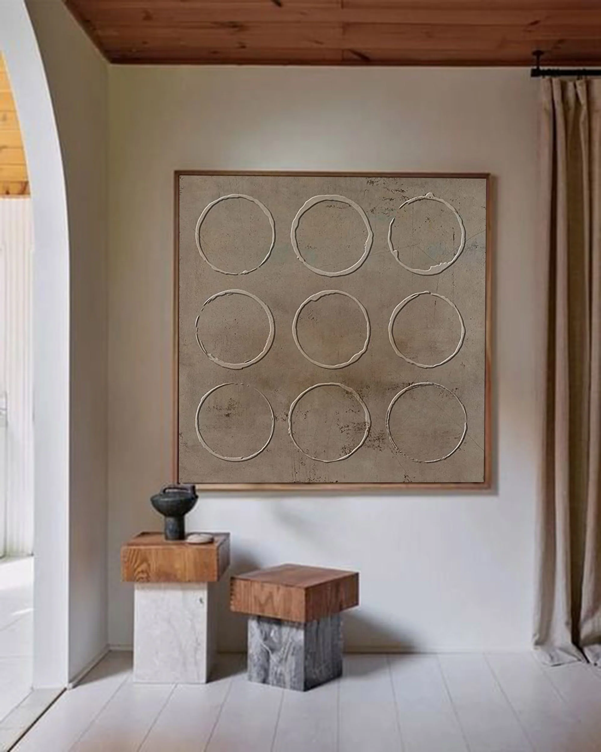 Wabi-Sabi Wall Art #TX014 - Image 2