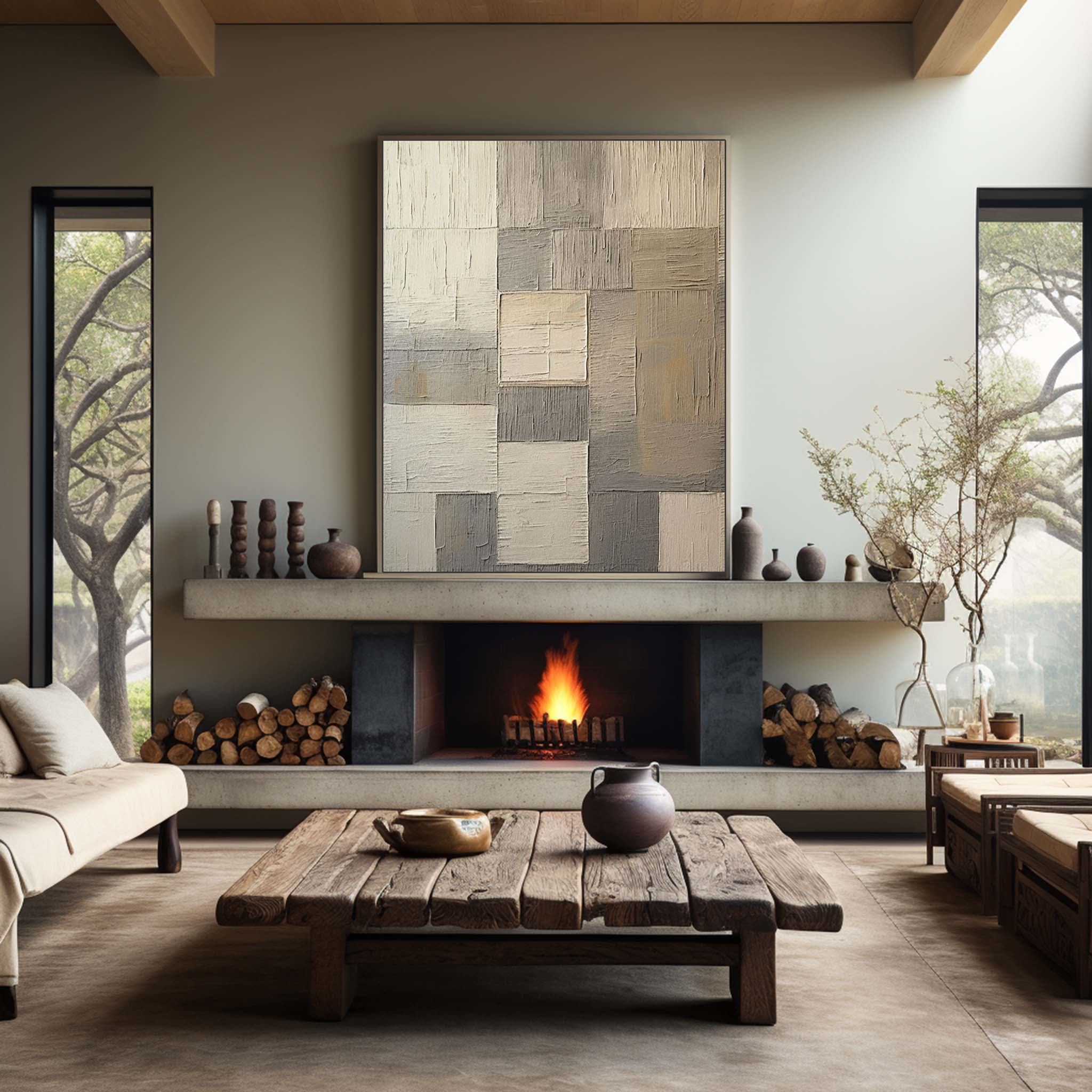 Wabi-Sabi Wall Art #TX266 - Image 7