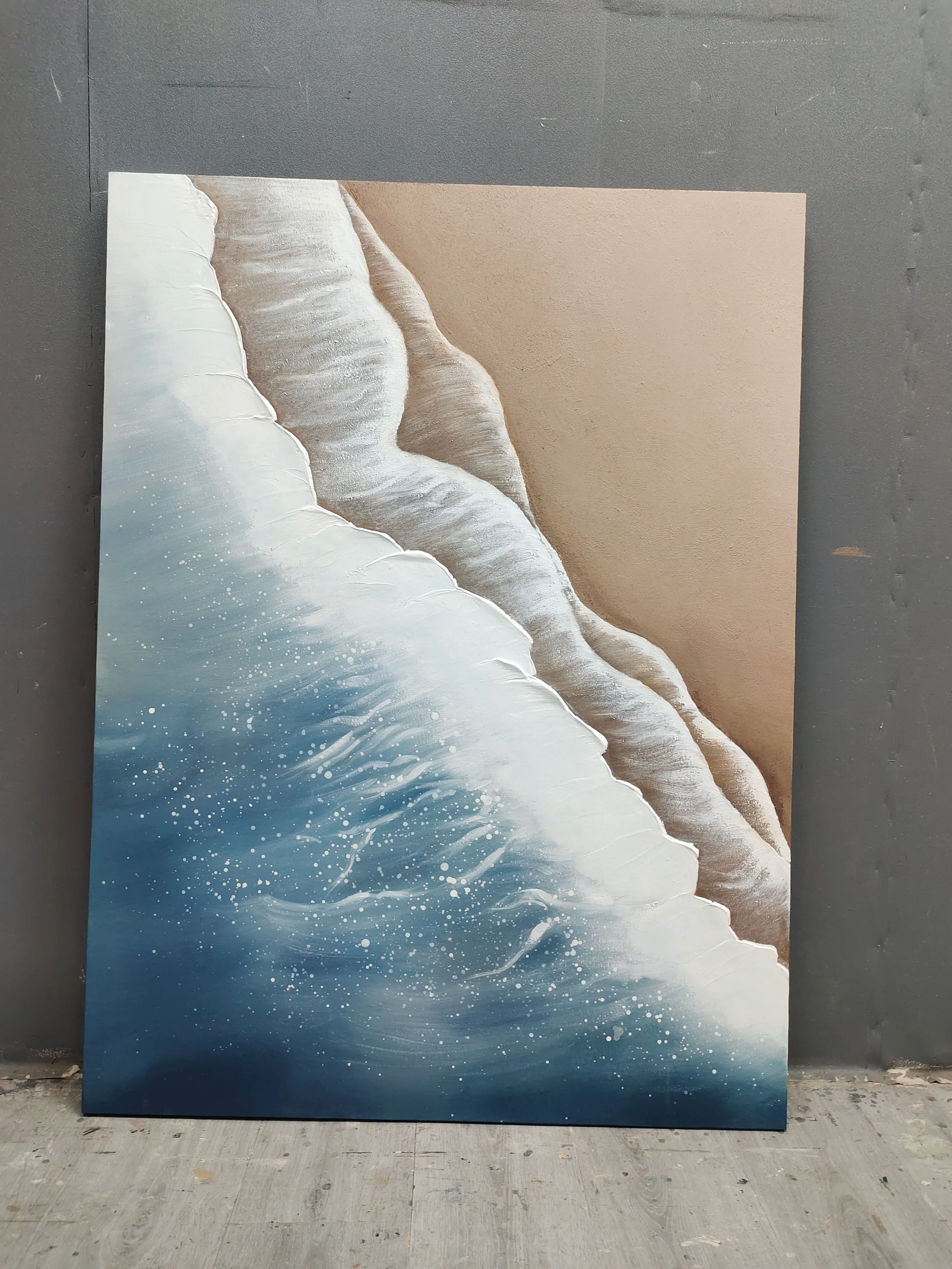 Plaster Art texture painting #TX003 - Image 6